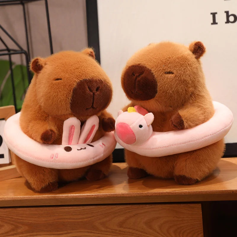 Swim Ring Kapi The Capybara Plushie Collection — Mochidachii (view 6)