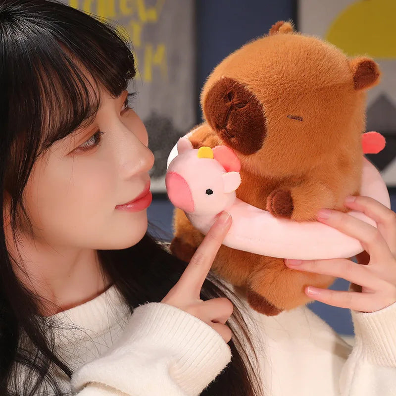 Swim Ring Kapi The Capybara Plushie Collection — Mochidachii (view 7)