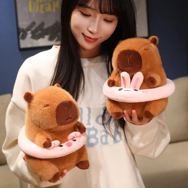 Swim Ring Kapi The Capybara Plushie Collection — Mochidachii (view 9)