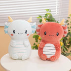 The Chonky Axolotl Dragon Plushie Duo — Mochidachii (view 10)