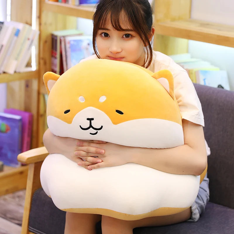 The Chonky Chilling Shiba Inu Plushie Duo — Mochidachii (view 3)
