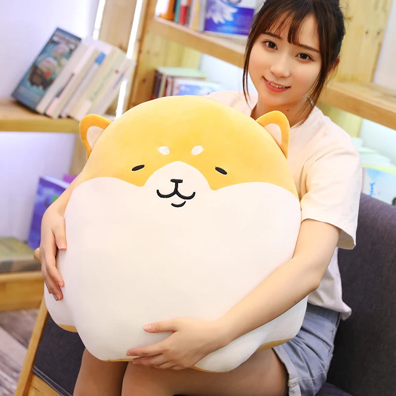 The Chonky Chilling Shiba Inu Plushie Duo — Mochidachii (view 7)