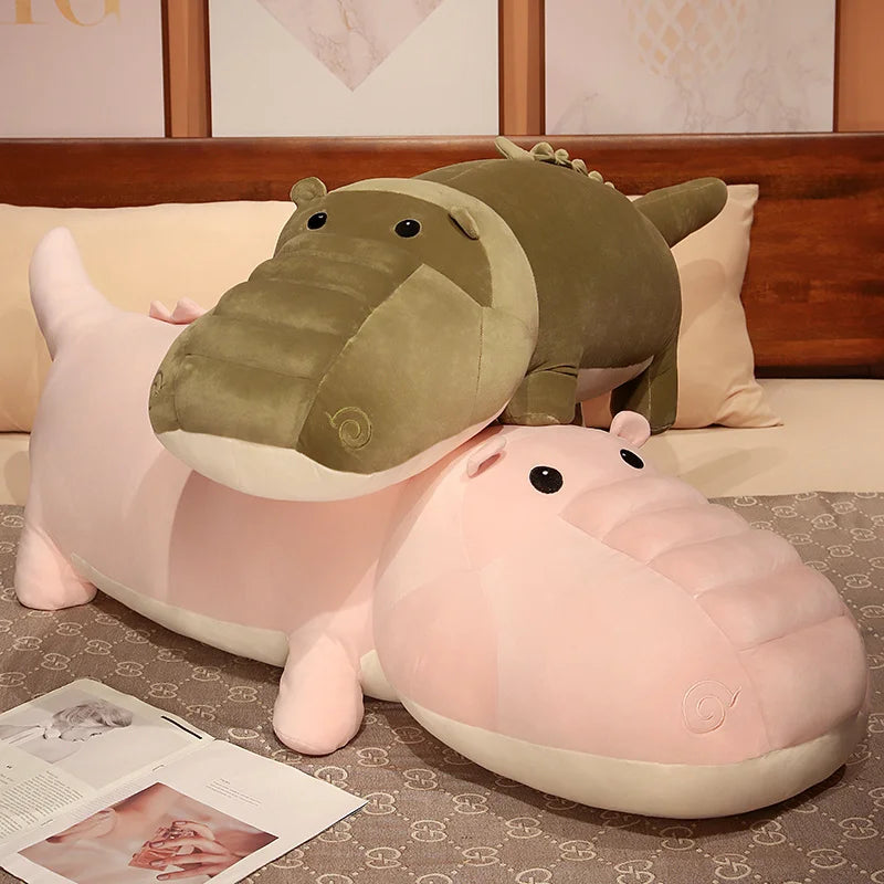 The Chonky Crocodile Sibling Plushie — Mochidachii (view 3)