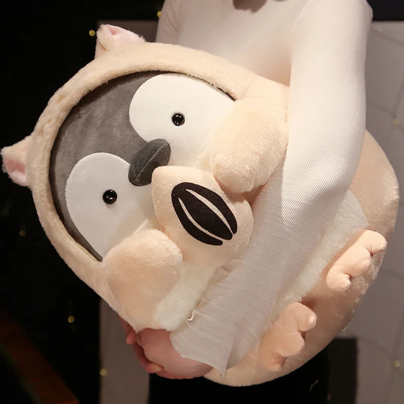 The Chonky Penguin Plushie Family — Mochidachii (view 3)