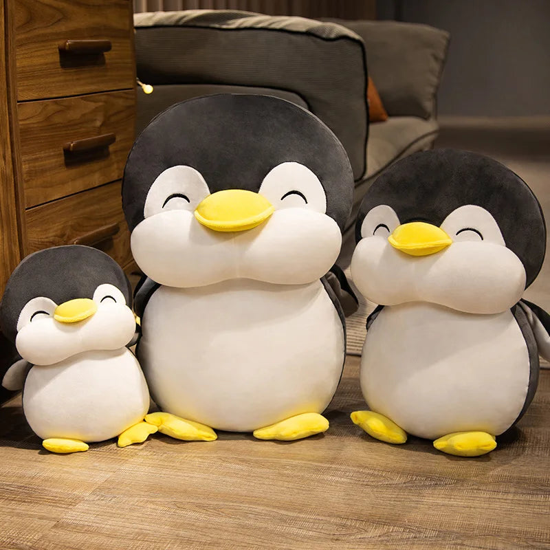 The Chubby Happy Penguin Plushie Family — Mochidachii (view 3)