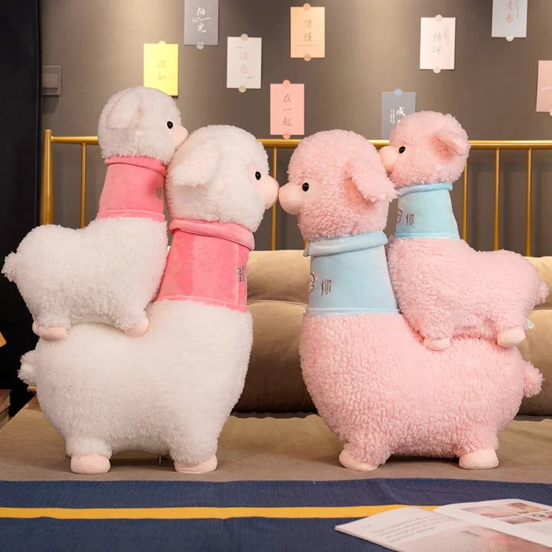 The Fluffy Alpaca Plushie Duo — Mochidachii