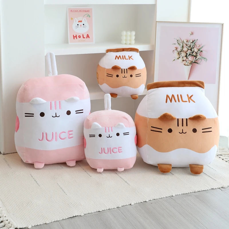 The Kawaii Beverage Cat Duo Plushie — Mochidachii