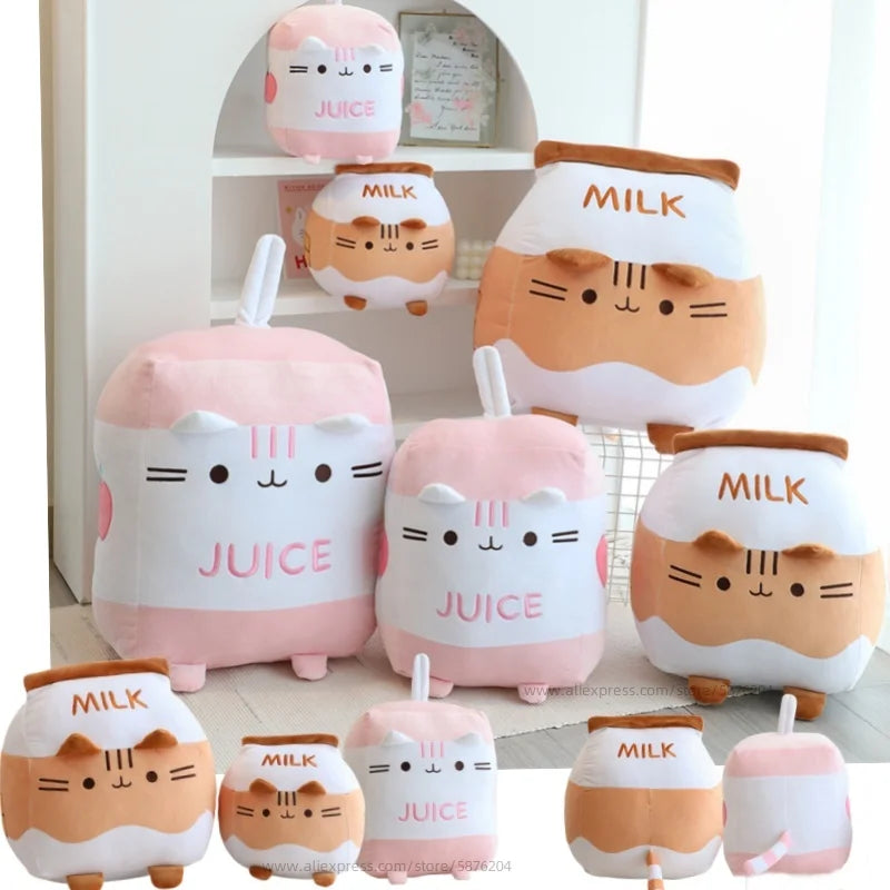 The Kawaii Beverage Cat Duo Plushie — Mochidachii (view 2)