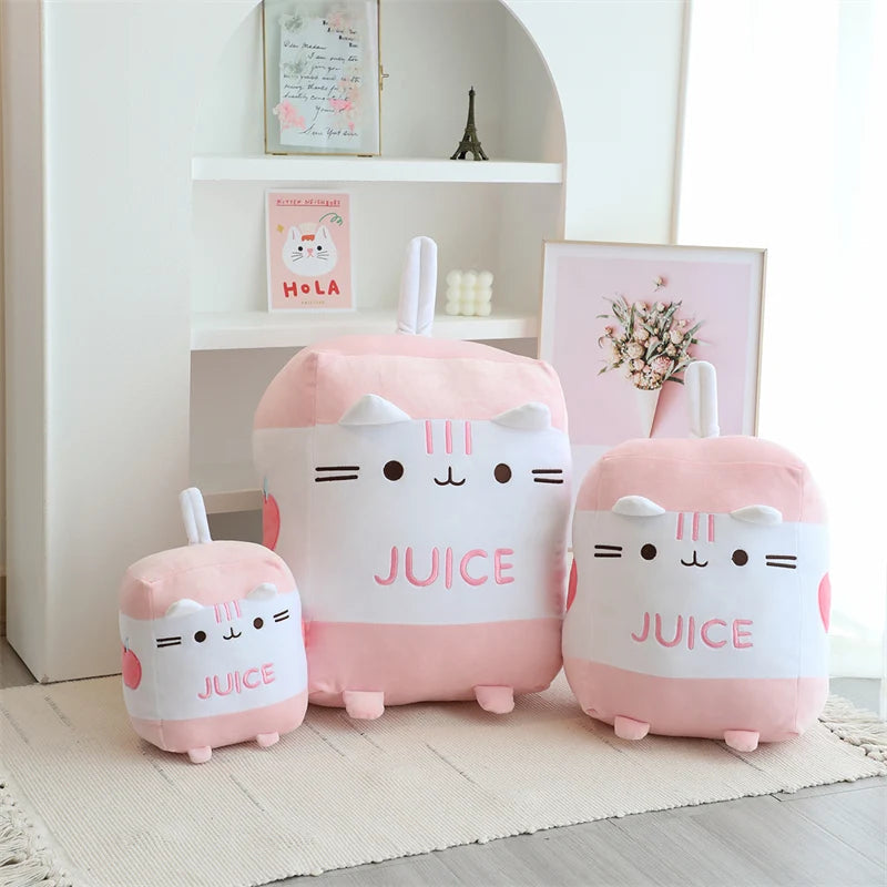The Kawaii Beverage Cat Duo Plushie — Mochidachii (view 5)
