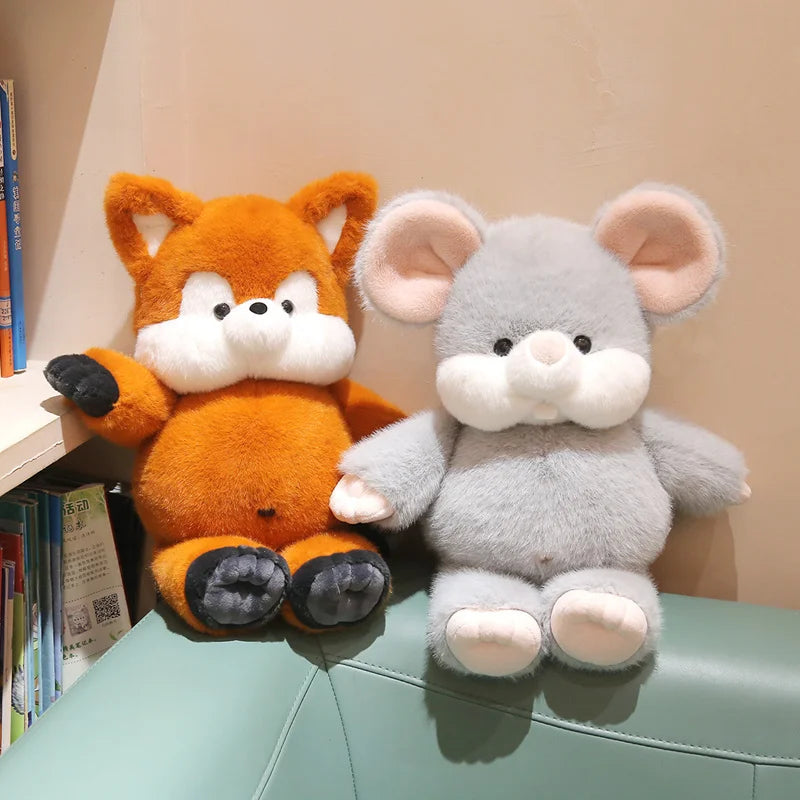 The Kawaii Chubby Animal Crew Plushie — Mochidachii (view 4)