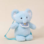 The Kawaii Fluffy Animal Crew Plush Backpack — Mochidachii (view 10)