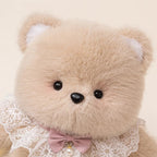 The Kawaii Fluffy Animal Crew Plush Backpack — Mochidachii (view 3)