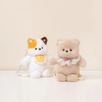 The Kawaii Fluffy Animal Crew Plush Backpack — Mochidachii (view 6)