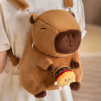The Kawaii Kapi The Capybara Plush Backpack — Mochidachii (view 11)