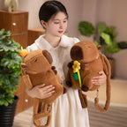 The Kawaii Kapi The Capybara Plush Backpack — Mochidachii (view 2)