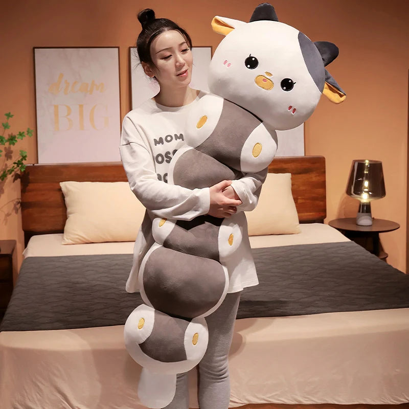 The Kawaii Long Caterpillar Animal Family Plushie — Mochidachii (view 13)