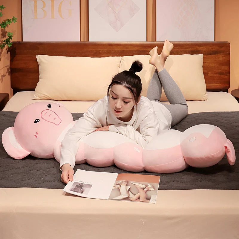 The Kawaii Long Caterpillar Animal Family Plushie — Mochidachii (view 14)
