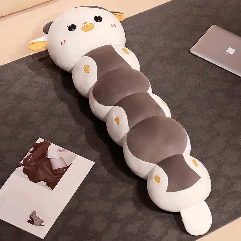 The Kawaii Long Caterpillar Animal Family Plushie — Mochidachii (view 16)