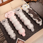 The Kawaii Long Caterpillar Animal Family Plushie — Mochidachii (view 9)