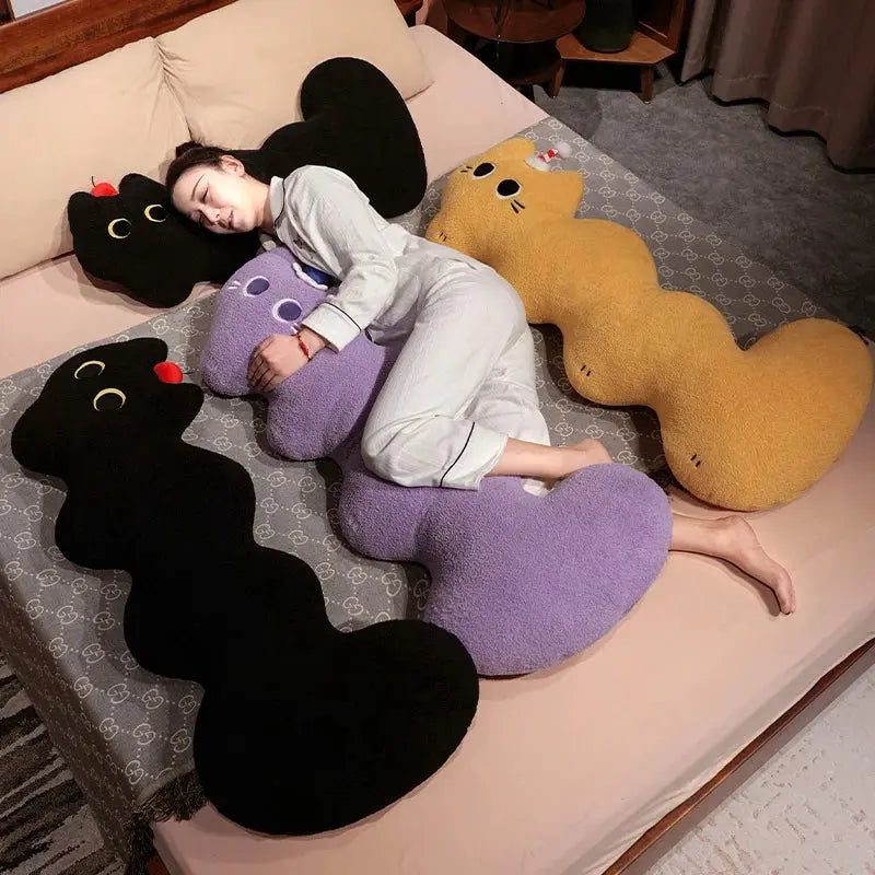 The Kawaii Wiggling Cat Plushie Trio — Mochidachii (view 2)