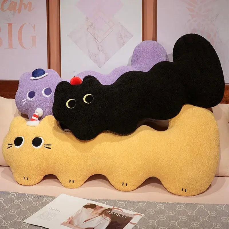 The Kawaii Wiggling Cat Plushie Trio — Mochidachii (view 6)