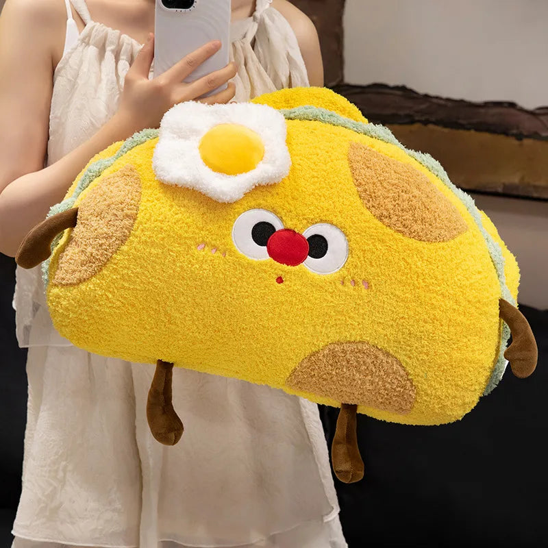 The Playful Taco Plushie Duo — Mochidachii (view 4)