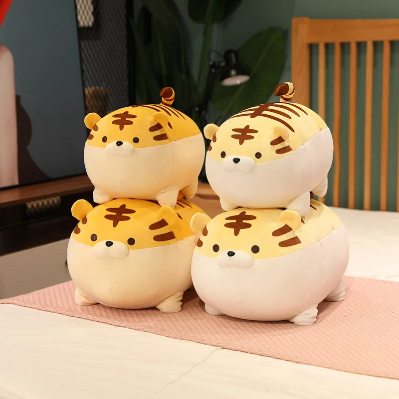 Tigu & Tigo — The Kawaii Chonky Tiger Plushie Duo — Mochidachii