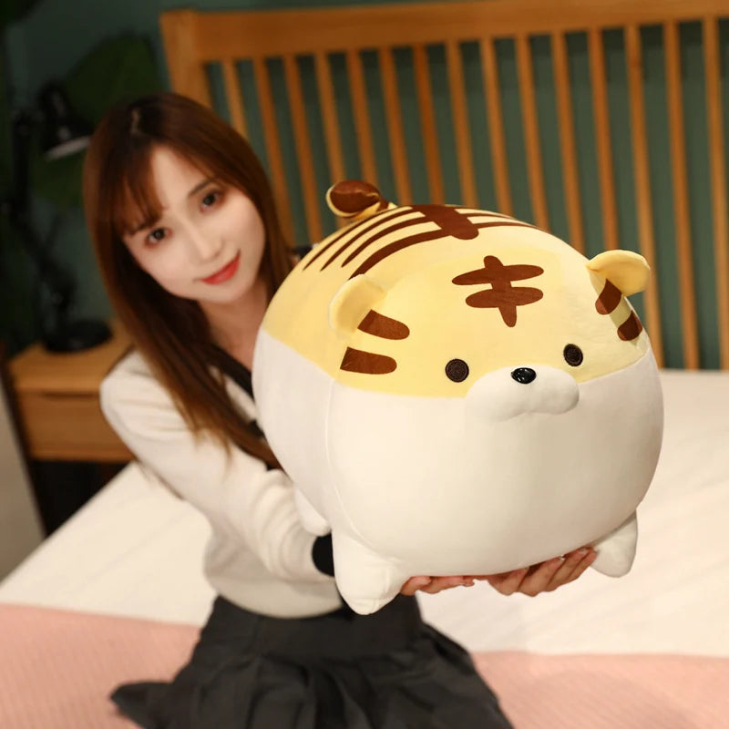Tigu & Tigo — The Kawaii Chonky Tiger Plushie Duo — Mochidachii (view 4)