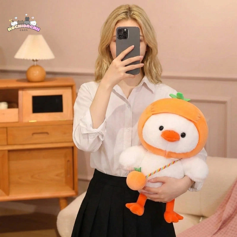 The Veggie Hat Duck Plushie Squad Mochidachii