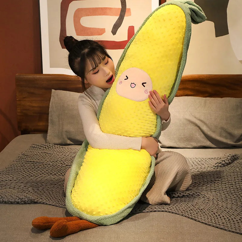 The Long Kawaii Vegetable Plushie Family My Store