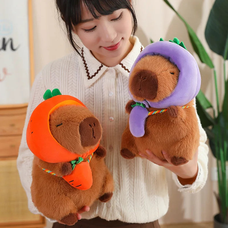 Veggie Cosplay Kapi The Capybara Plushie — Mochidachii (view 10)