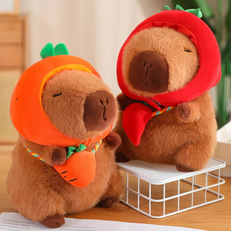 Veggie Cosplay Kapi The Capybara Plushie — Mochidachii (view 4)