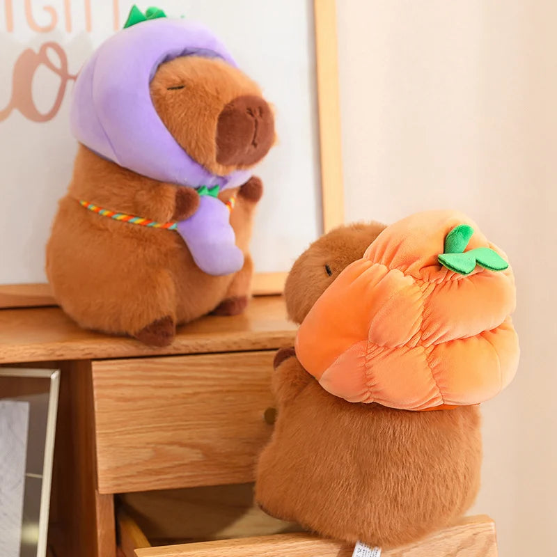 Veggie Cosplay Kapi The Capybara Plushie — Mochidachii (view 7)