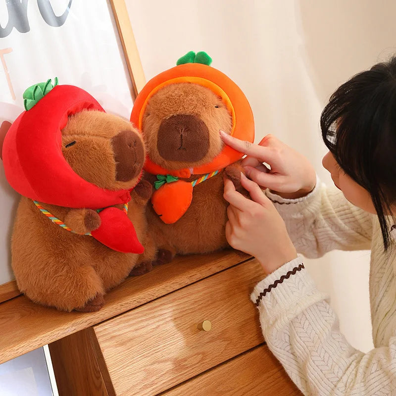 Veggie Cosplay Kapi The Capybara Plushie — Mochidachii (view 8)