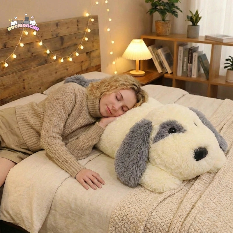 Wafu — The Fluffy Laying Dog Plushie Mochidachii