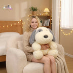 Wafu — The Fluffy Laying Dog Plushie Mochidachii