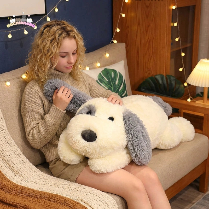 Wafu — The Fluffy Laying Dog Plushie Mochidachii