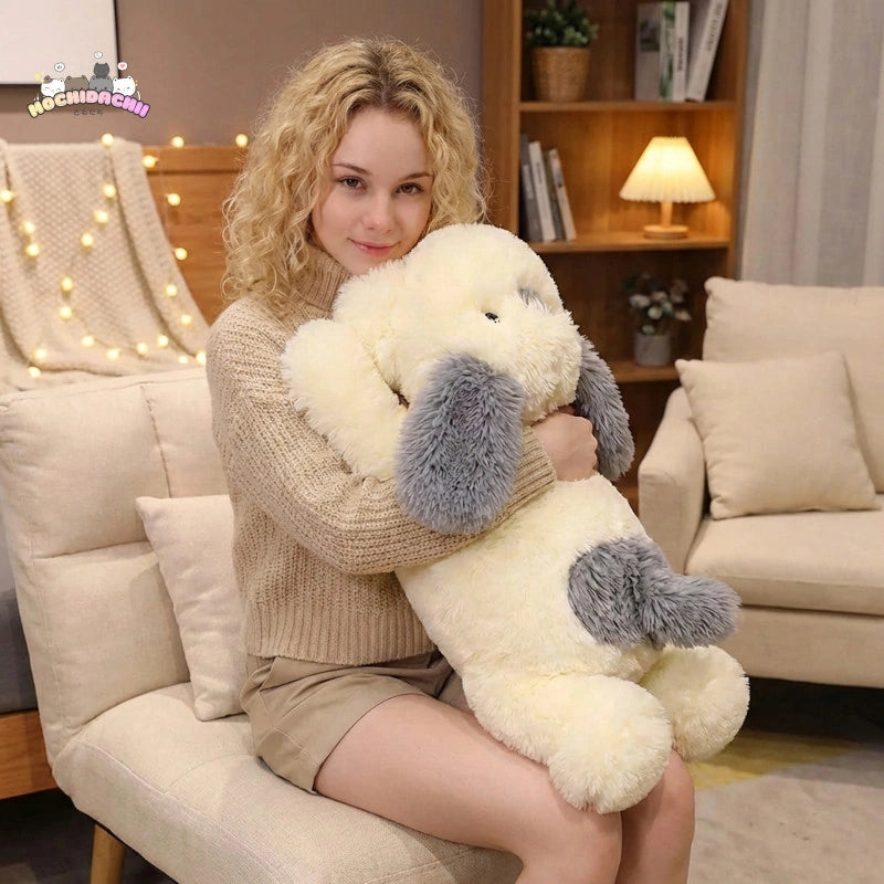 Wafu — The Fluffy Laying Dog Plushie Mochidachii