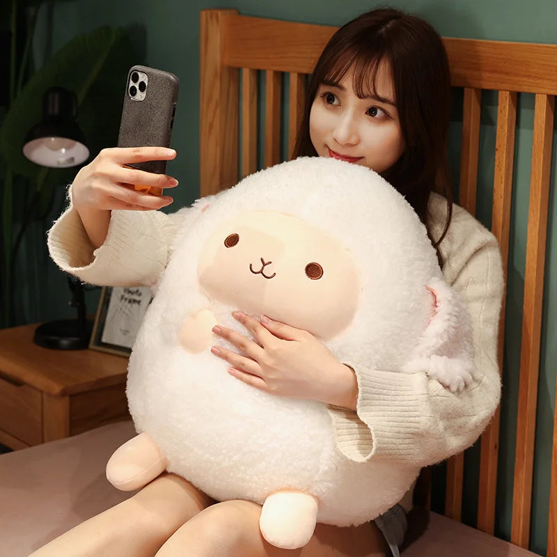 Wako — The Chonky Kawaii Sheep Plushie — Mochidachii (view 14)