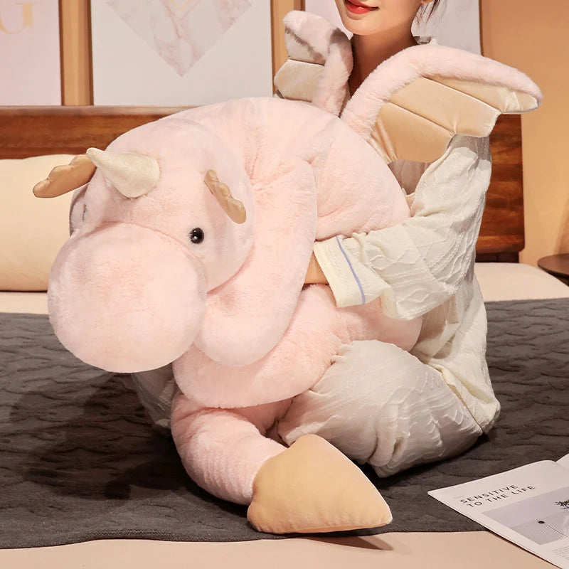 Willow & Cotton — The Huge Unicorn Dragon Plushie — Mochidachii (view 6)