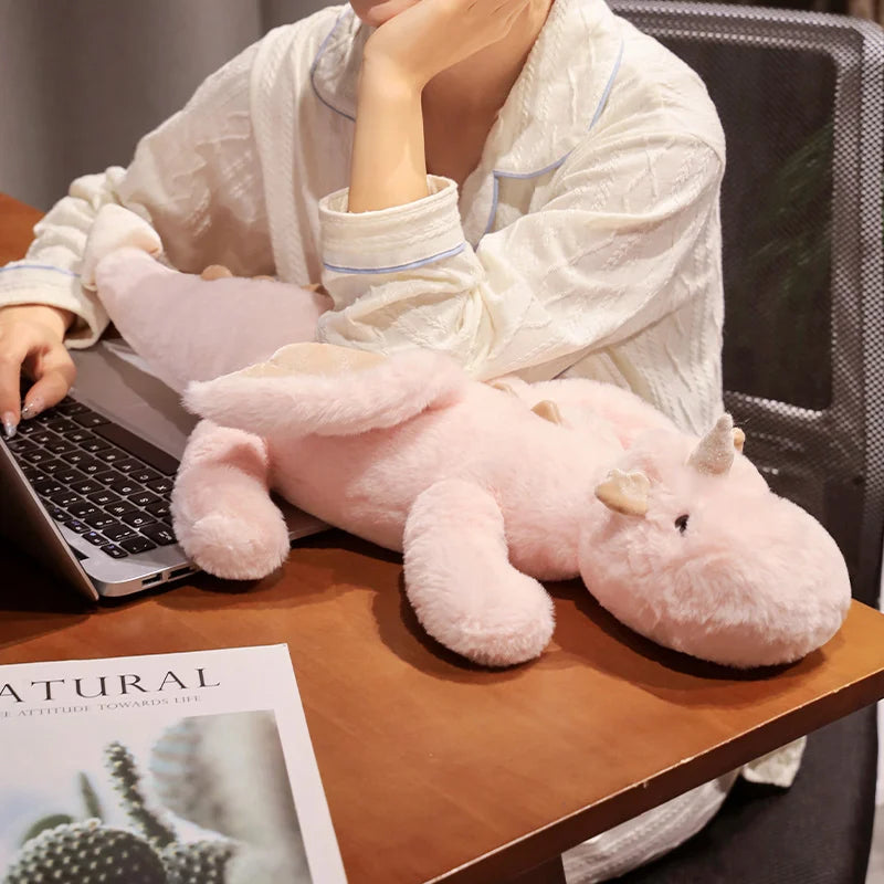 Willow & Cotton — The Huge Unicorn Dragon Plushie — Mochidachii (view 7)
